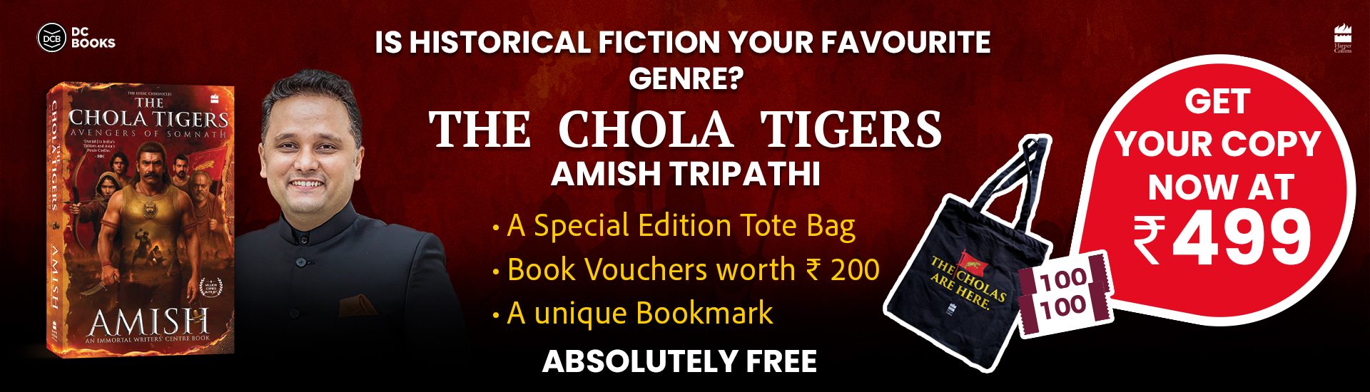 Chola Tigers Banner